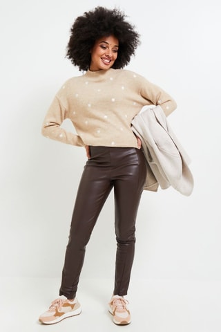 Treggings - Marrone