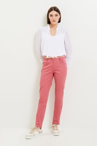 Pantaloni chino - Rosa