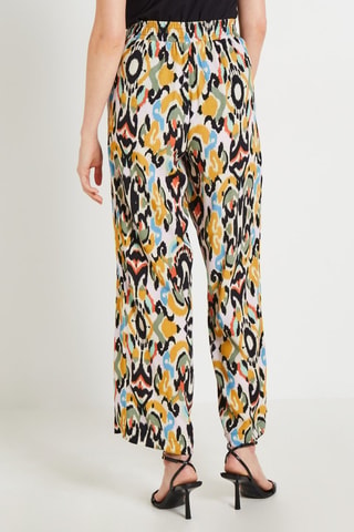 Pantaloni a vita alta - Beige