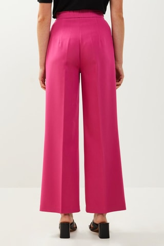 Pantaloni a vita alta - Rosa