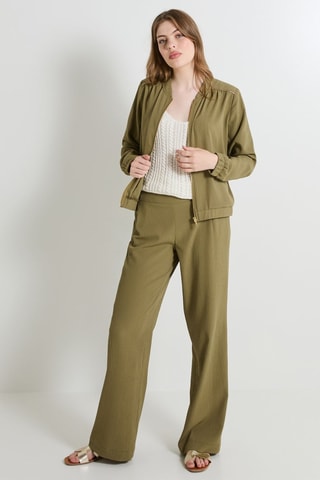Pantaloni larghi - Kaki