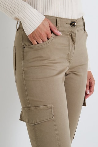Pantaloni cargo - Kaki