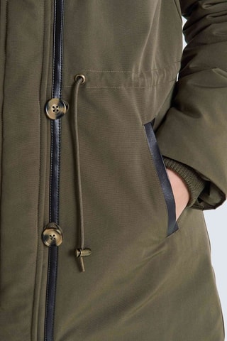 Parka con cappuccio - Kaki