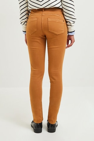 Jeans slim push-up - Cammello