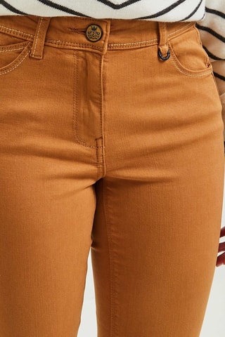 Jeans slim push-up - Cammello
