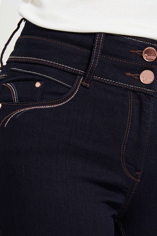 Jeans a vita alta - Nero