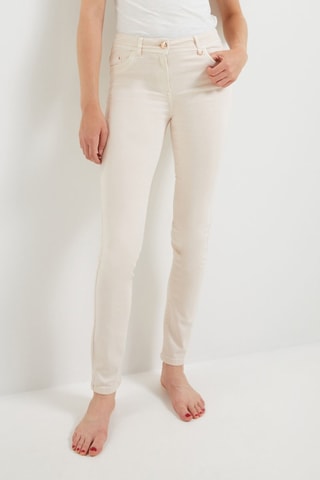 Jeans slim push-up - Ecrù