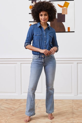 Jeans bootcut - Celeste