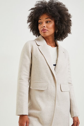 Cappotto in lana - Beige