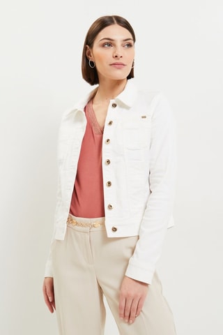 Giacca in jeans - Bianco