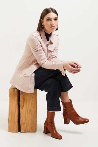 Giacca in jeans - Rosa