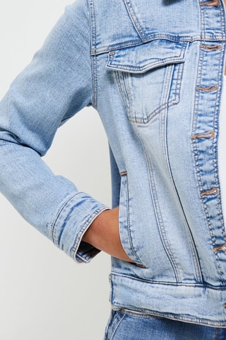 Giacca in jeans - Celeste