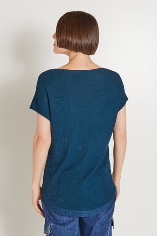Top - Blu-verde