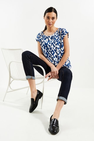 Top - Blu scuro