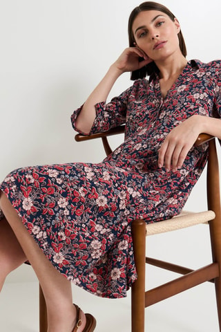 Abito a campana - Navy