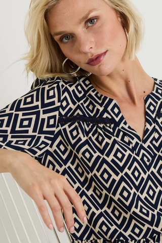 Abito a campana - Navy