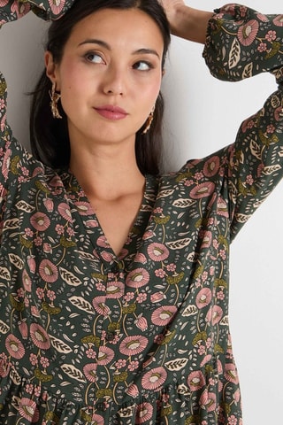 Abito a camicia - Kaki