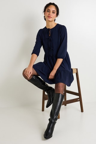 Abito a campana - Navy