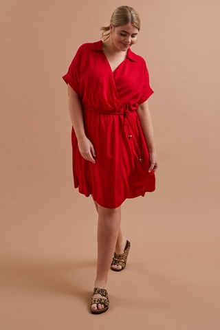 Abito a campana - Rosso