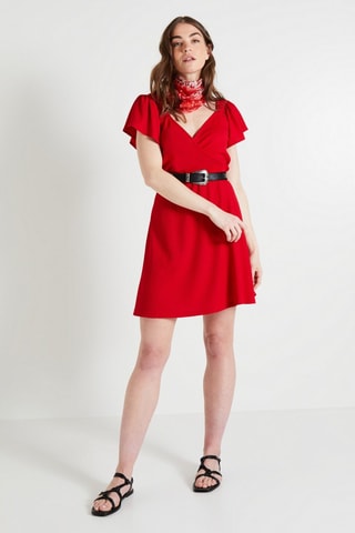 Abito a campana - Rosso