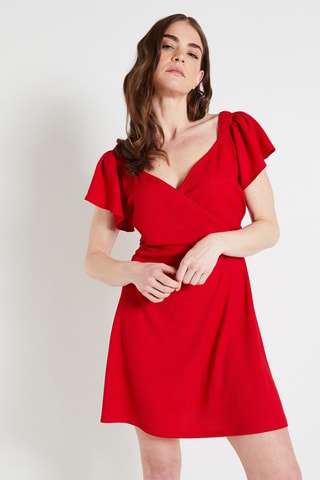 Abito a campana - Rosso