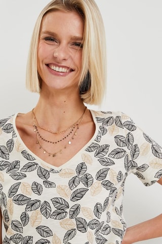 T-shirt - Beige