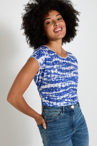 T-shirt tie and dye - Bianco