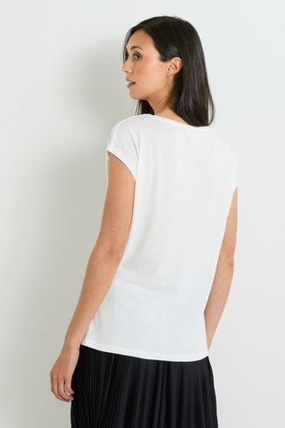 T-shirt - Ecrù