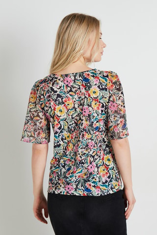 Blusa - Rosa e rosso