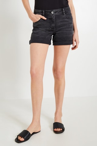 Shorts in jeans - Nero