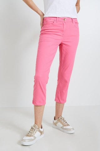 Pinocchietto in jeans - Rosa