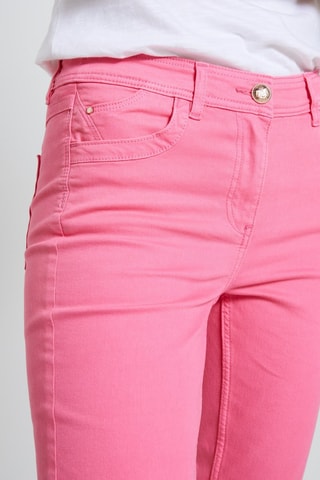 Pinocchietto in jeans - Rosa