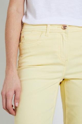 Pinocchietto in jeans - Giallo