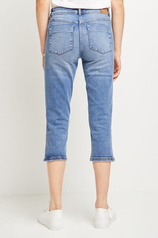Pinocchietto in jeans - Blu