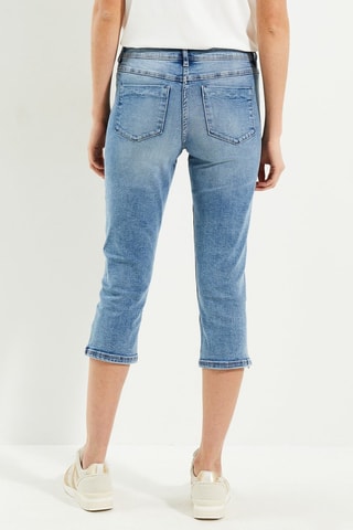 Pinocchietto in jeans - Celeste