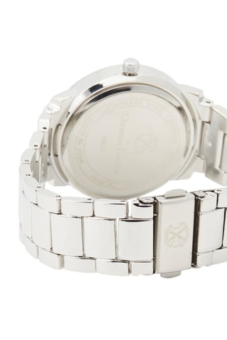 Reloj de cuarzo de aleación - Plateado y rosa