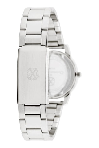 Reloj de cuarzo de metal - 
Plateado