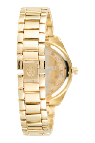 Reloj de cuarzo de metal aleado - Dorado