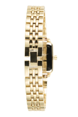 Reloj de cuarzo de metal aleado - Dorado