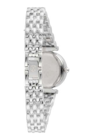 Reloj de cuarzo de metal aleado - Plateado
