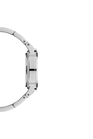 Montre à quartz en acier - Argenté