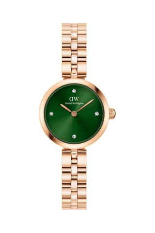 Montre à quartz en acier - Doré rose