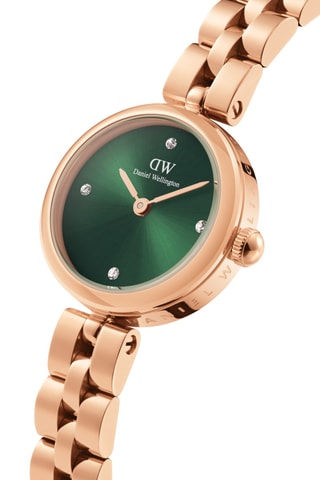 Montre à quartz en acier - Doré rose