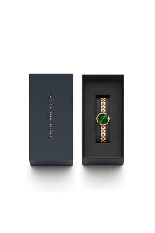 Montre à quartz en acier - Doré rose