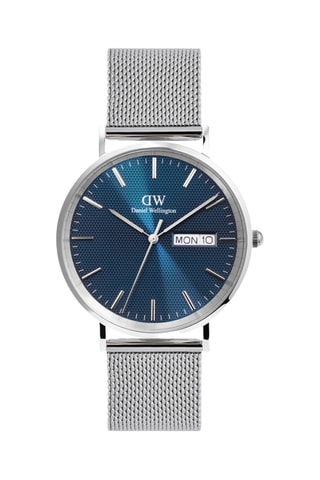 Montre à quartz en acier - Argenté