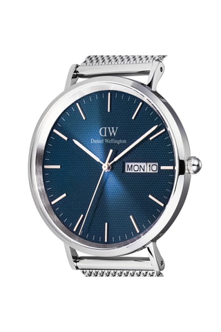 Montre à quartz en acier - Argenté