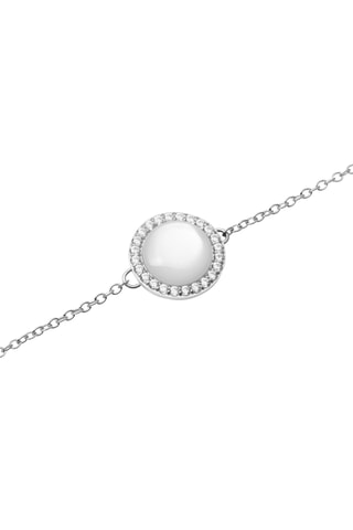 Bracelet - Nacre et zircons