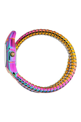 Reloj de cuarzo de acero - Multicolor
