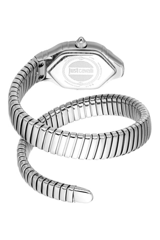 Reloj de cuarzo de acero - Plateado