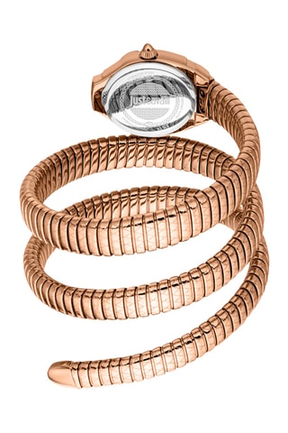Reloj de cuarzo de acero - Rosa dorado